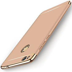 Funda Bumper Lujo Marco de Metal y Plastico para Huawei Nova Lite Oro