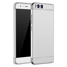 Funda Bumper Lujo Marco de Metal y Plastico para Xiaomi Mi 6 Plata