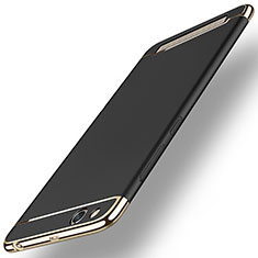 Funda Bumper Lujo Marco de Metal y Plastico para Xiaomi Redmi 5A Negro