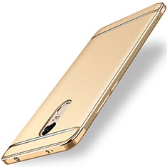 Funda Bumper Lujo Marco de Metal y Plastico para Xiaomi Redmi Note 4X Oro