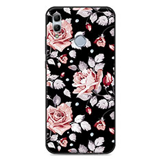 Funda Bumper Silicona Espejo Flores Carcasa S02 para Huawei Honor 10 Lite Multicolor