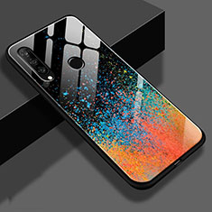 Funda Bumper Silicona Espejo Patron de Moda Carcasa para Huawei Nova 4e Multicolor