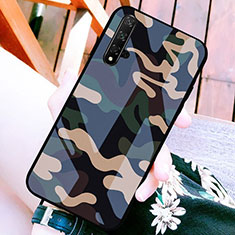 Funda Bumper Silicona Espejo Patron de Moda Carcasa para Huawei Nova 5T Multicolor