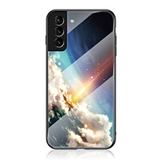 Funda Bumper Silicona Gel Espejo Estrellado Carcasa para Samsung Galaxy S22 5G Multicolor