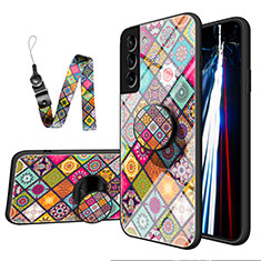 Funda Bumper Silicona Gel Espejo Patron de Moda Carcasa A01 para Samsung Galaxy S21 5G Vistoso