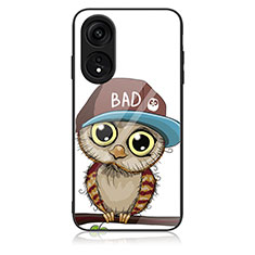 Funda Bumper Silicona Gel Espejo Patron de Moda Carcasa JM1 para Huawei Honor X5 Plus Multicolor