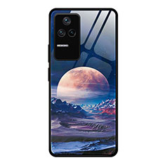 Funda Bumper Silicona Gel Espejo Patron de Moda Carcasa JM1 para Xiaomi Poco F4 5G Multicolor