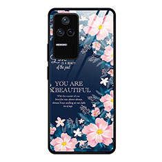 Funda Bumper Silicona Gel Espejo Patron de Moda Carcasa JM1 para Xiaomi Poco F4 5G Vistoso