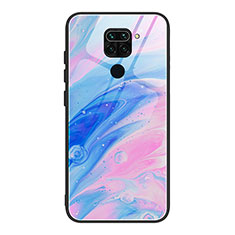 Funda Bumper Silicona Gel Espejo Patron de Moda Carcasa JM1 para Xiaomi Redmi Note 9 Vistoso