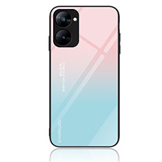 Funda Bumper Silicona Gel Espejo Patron de Moda Carcasa JM2 para Realme 10S 5G Cian