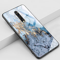 Funda Bumper Silicona Gel Espejo Patron de Moda Carcasa K01 para Xiaomi Mi 9T Multicolor