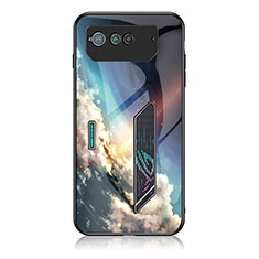 Funda Bumper Silicona Gel Espejo Patron de Moda Carcasa LS1 para Asus ROG Phone 6 Multicolor