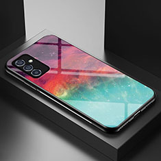 Funda Bumper Silicona Gel Espejo Patron de Moda Carcasa LS1 para Samsung Galaxy A15 4G Rojo