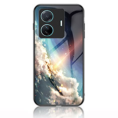 Funda Bumper Silicona Gel Espejo Patron de Moda Carcasa LS1 para Vivo T1 Pro 5G Multicolor