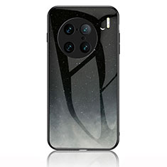 Funda Bumper Silicona Gel Espejo Patron de Moda Carcasa LS1 para Vivo X90 Pro+ Plus 5G Gris