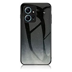 Funda Bumper Silicona Gel Espejo Patron de Moda Carcasa LS1 para Xiaomi Redmi Note 12 4G Gris