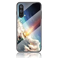 Funda Bumper Silicona Gel Espejo Patron de Moda Carcasa LS2 para OnePlus Nord CE 5G Multicolor