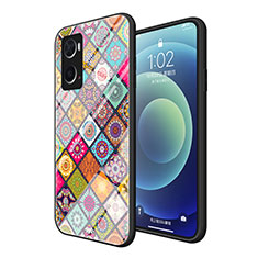 Funda Bumper Silicona Gel Espejo Patron de Moda Carcasa LS2 para Oppo A36 Vistoso