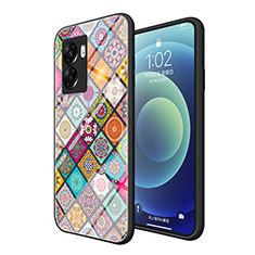 Funda Bumper Silicona Gel Espejo Patron de Moda Carcasa LS2 para Realme Q5i 5G Vistoso