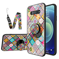 Funda Bumper Silicona Gel Espejo Patron de Moda Carcasa LS2 para Xiaomi Black Shark 4S 5G Multicolor