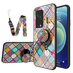 Funda Bumper Silicona Gel Espejo Patron de Moda Carcasa LS2 para Xiaomi Black Shark 5 Pro 5G Vistoso