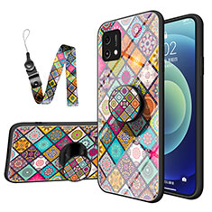 Funda Bumper Silicona Gel Espejo Patron de Moda Carcasa LS3 para Oppo A16e Vistoso