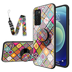 Funda Bumper Silicona Gel Espejo Patron de Moda Carcasa LS3 para Oppo A16s Vistoso