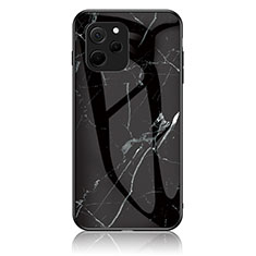 Funda Bumper Silicona Gel Espejo Patron de Moda Carcasa para Huawei Nova Y61 Negro