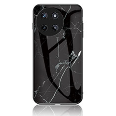 Funda Bumper Silicona Gel Espejo Patron de Moda Carcasa para Realme 11 4G Negro