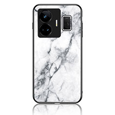 Funda Bumper Silicona Gel Espejo Patron de Moda Carcasa para Realme GT Neo5 5G Blanco