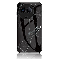 Funda Bumper Silicona Gel Espejo Patron de Moda Carcasa para Realme Narzo 60x 5G Negro