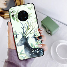 Funda Bumper Silicona Gel Espejo Patron de Moda Carcasa S02 para Huawei Mate 30 Pro 5G Multicolor