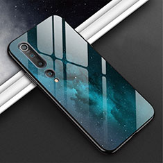 Funda Bumper Silicona Gel Espejo Patron de Moda Carcasa S02 para Xiaomi Mi 10 Cian