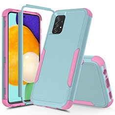 Funda Bumper Silicona y Plastico Carcasa Frontal y Trasera 360 Grados MQ1 para Samsung Galaxy A52 5G Vistoso