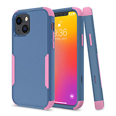 Funda Bumper Silicona y Plastico Carcasa Frontal y Trasera 360 Grados para Apple iPhone 13 Mini Multicolor