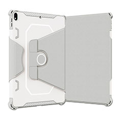 Funda Bumper Silicona y Plastico Mate Carcasa con Soporte L05 para Apple iPad Air 3 Gris
