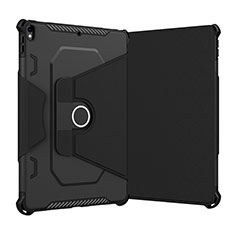 Funda Bumper Silicona y Plastico Mate Carcasa con Soporte L05 para Apple iPad Air 3 Negro