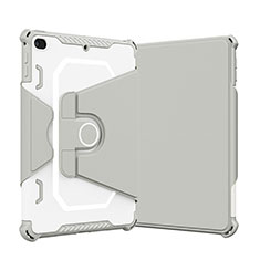 Funda Bumper Silicona y Plastico Mate Carcasa con Soporte L05 para Apple iPad Mini 5 (2019) Gris