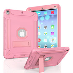 Funda Bumper Silicona y Plastico Mate Carcasa con Soporte YJ2 para Apple iPad Pro 10.5 Rosa