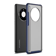 Funda Bumper Silicona y Plastico Mate Carcasa para Huawei Mate 40 Pro Azul