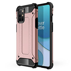 Funda Bumper Silicona y Plastico Mate Carcasa para OnePlus 8T 5G Oro Rosa