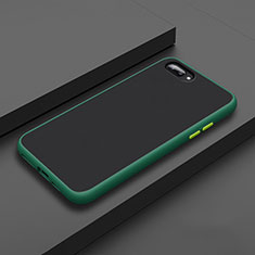 Funda Bumper Silicona y Plastico Mate Carcasa para Oppo A5 Verde