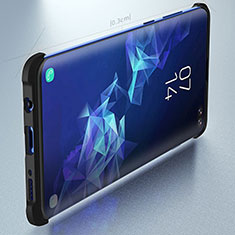 Funda Bumper Silicona y Plastico Mate Carcasa para Samsung Galaxy S10 Plus Negro