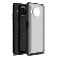 Funda Bumper Silicona y Plastico Mate Carcasa para Xiaomi Mi 10i 5G Negro