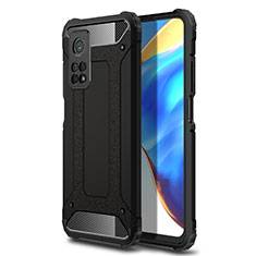 Funda Bumper Silicona y Plastico Mate Carcasa para Xiaomi Redmi K30S 5G Negro