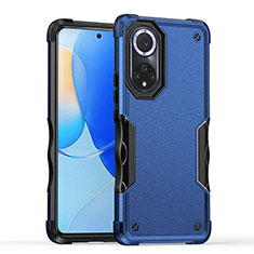 Funda Bumper Silicona y Plastico Mate Carcasa QW1 para Huawei Honor 50 5G Azul