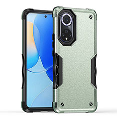 Funda Bumper Silicona y Plastico Mate Carcasa QW1 para Huawei Nova 9 Menta Verde