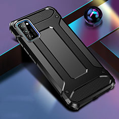 Funda Bumper Silicona y Plastico Mate Carcasa R01 para Huawei Honor V30 Pro 5G Negro