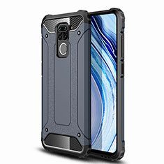 Funda Bumper Silicona y Plastico Mate Carcasa R01 para Xiaomi Redmi 10X 4G Azul