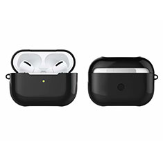 Funda Bumper Silicona y Plastico Mate Carcasa U01 para Apple AirPods Pro Negro